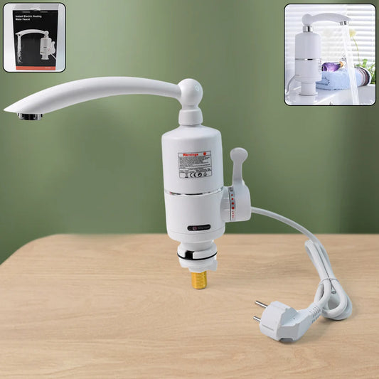 Electric Water Heater Faucet Tap Instant Heating Hot Water Supply for Kitchen and Bathroom Use