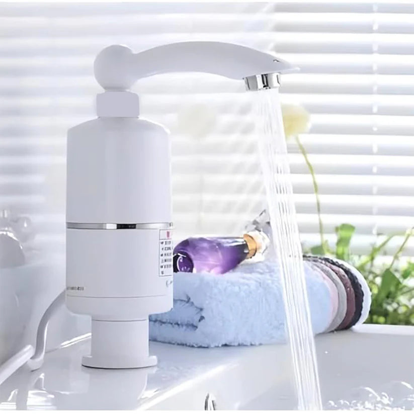 Electric Water Heater Faucet Tap Instant Heating Hot Water Supply for Kitchen and Bathroom Use