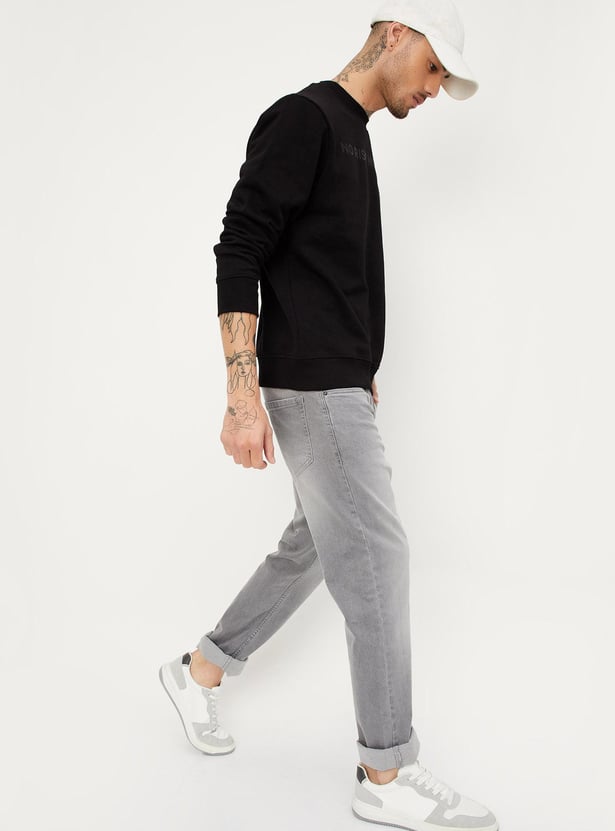 Men’s Washed Classic Regular Fit Denim Jeans