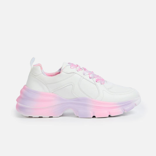 Colourblocked Sneakers Fashionable and Comfortable Footwear