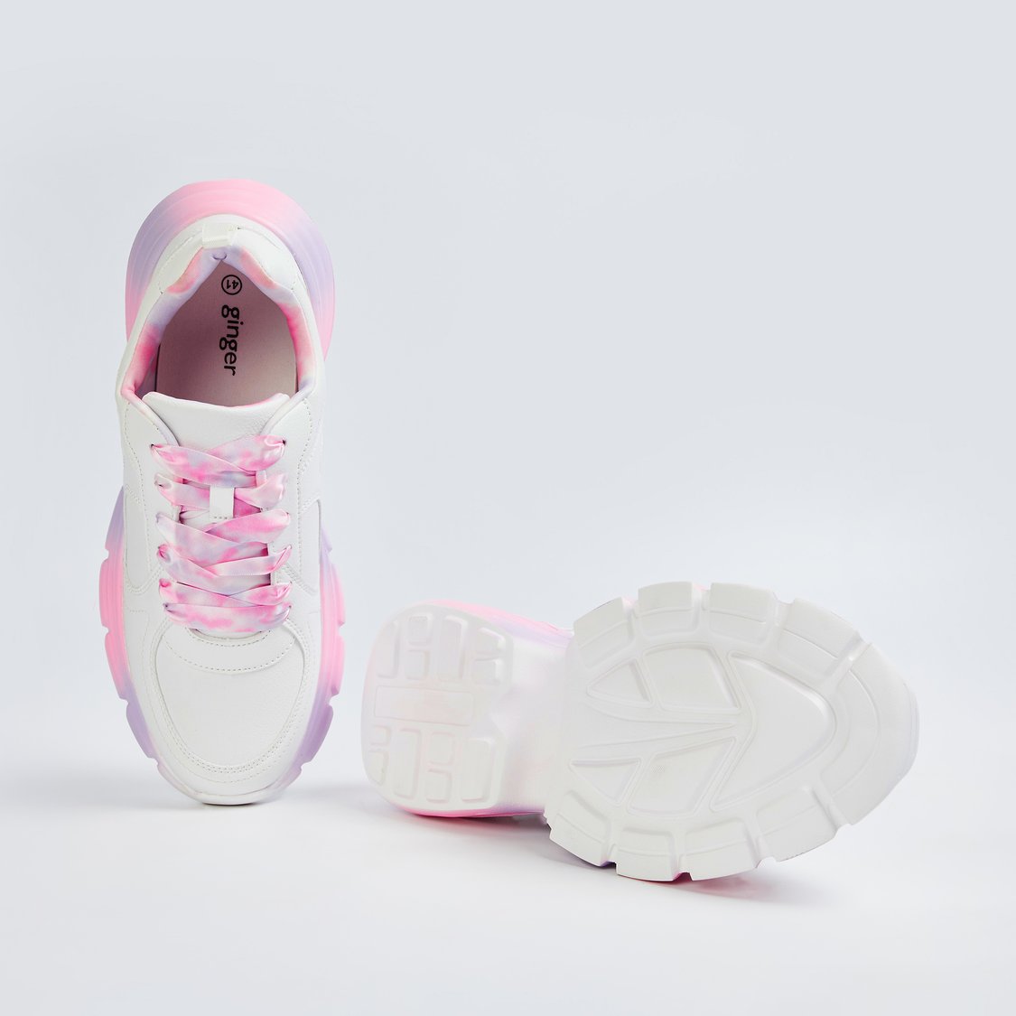 Colourblocked Sneakers Fashionable and Comfortable Footwear