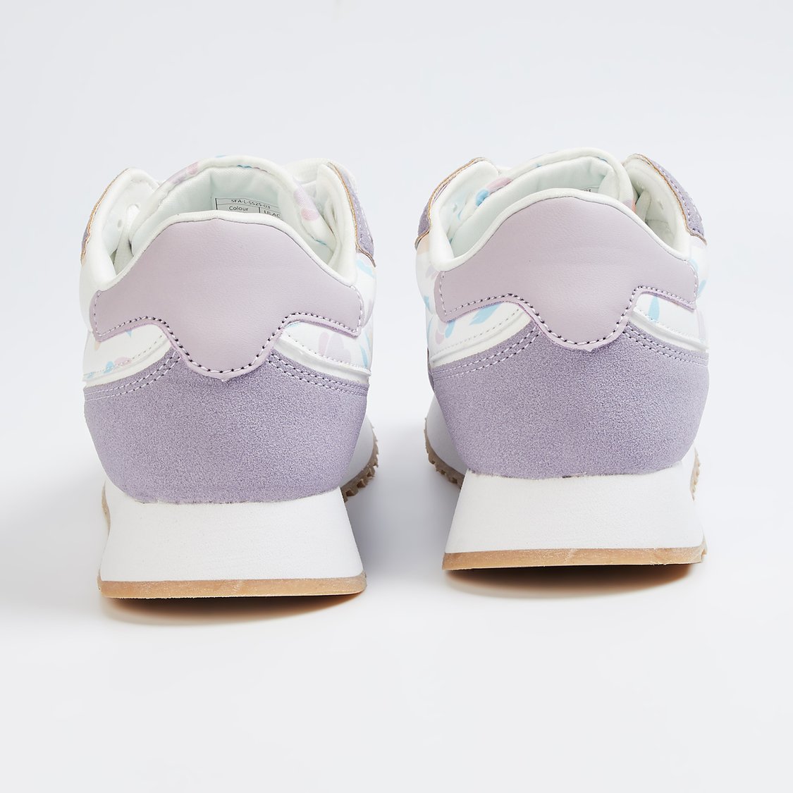Fashionable Low-Top Panelled Sneakers for Women