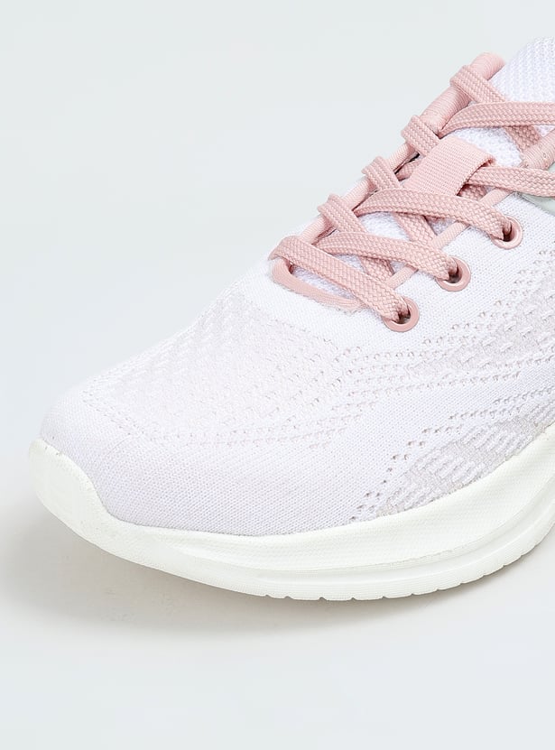Sleek Lace-Up Athleisure Shoes for Women Casual Wear