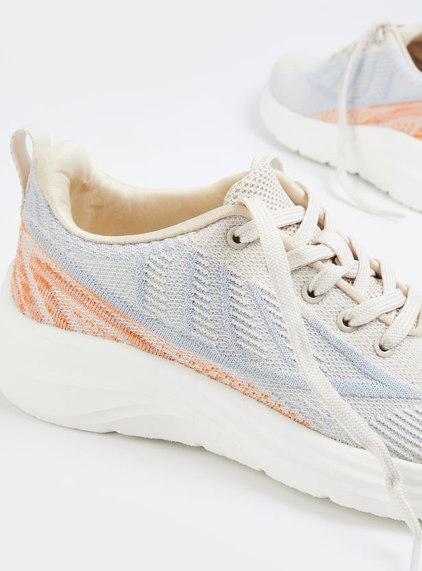 Women’s Casual Colourblock Sports Shoes Lightweight and Fashionable