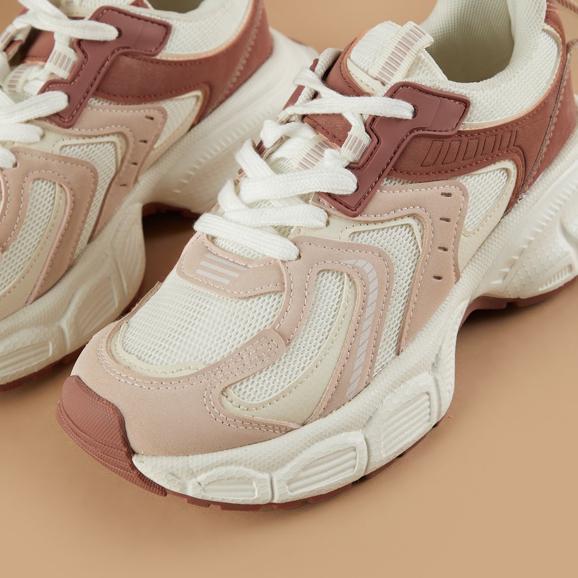 Comfortable Mesh-Panelled Low-Top Sneakers for Everyday Use