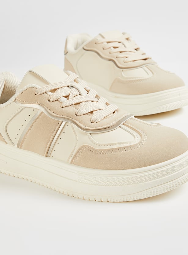 Everyday Women’s Sneakers with Trendy Colourblock Detailing