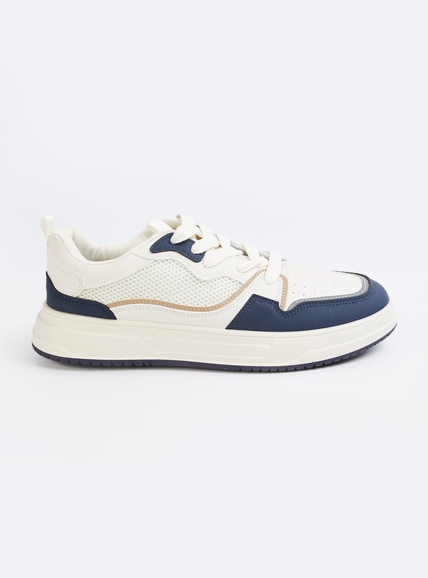 Stylish Men’s Colourblock Slip On Sneakers with Lightweight and Breathable Material
