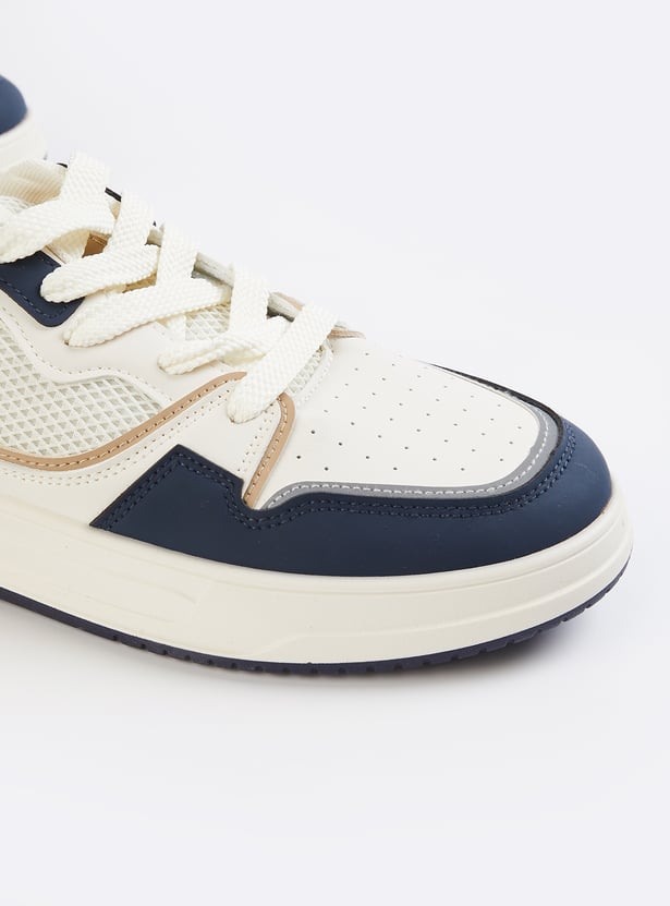 Stylish Men’s Colourblock Slip On Sneakers with Lightweight and Breathable Material