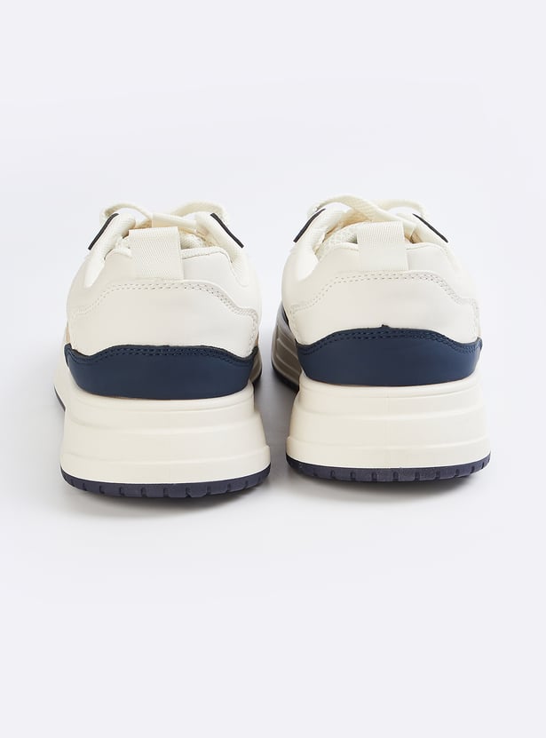 Stylish Men’s Colourblock Slip On Sneakers with Lightweight and Breathable Material
