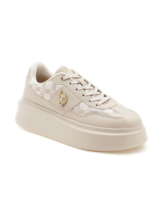 Fashionable Marlene Round Toe Sneakers for Women for Daily and Casual Wear