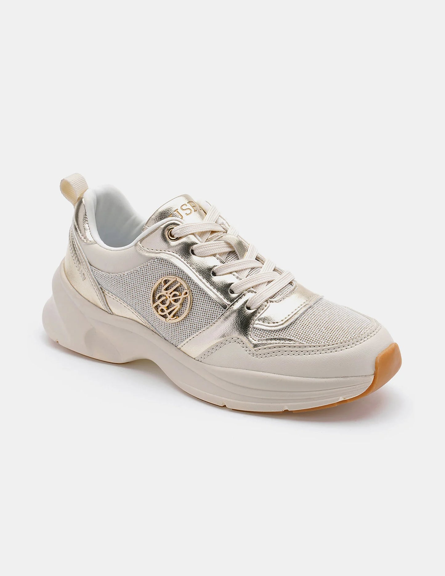 Elegant Women’s Ginevra Sneakers with Round Toe and Breathable Material