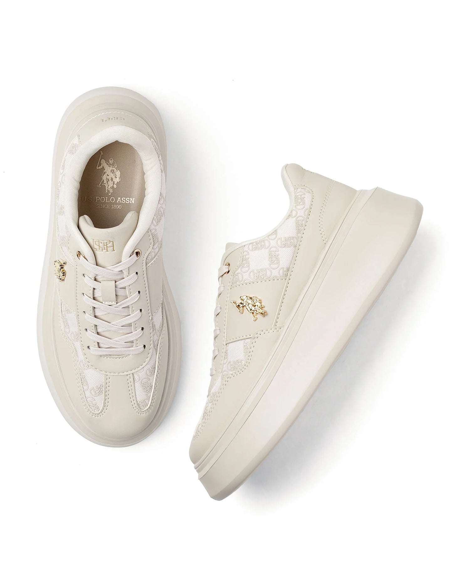 Fashionable Marlene Round Toe Sneakers for Women for Daily and Casual Wear