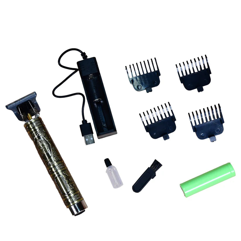 Hair Clipper and Shaver Combo for Men Professional Hair Trimmer with Adjustable Cutting Blades