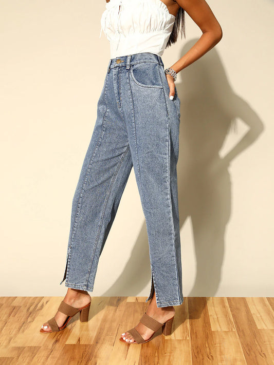 Modern Stunning Blue Regular Fit Stretchable Jeans for Daily Wear