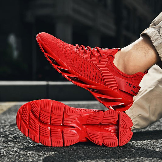Trendy Men’s Plus Size Casual Sports Shoes Lightweight Running Sneakers