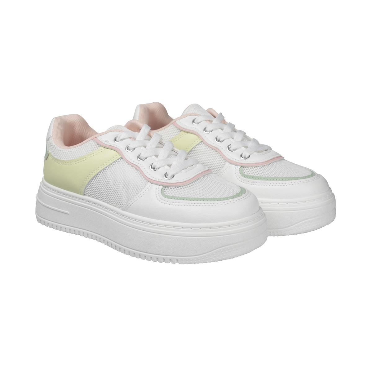 Women’s White Sneakers Stylish Comfortable Streetwear Shoes