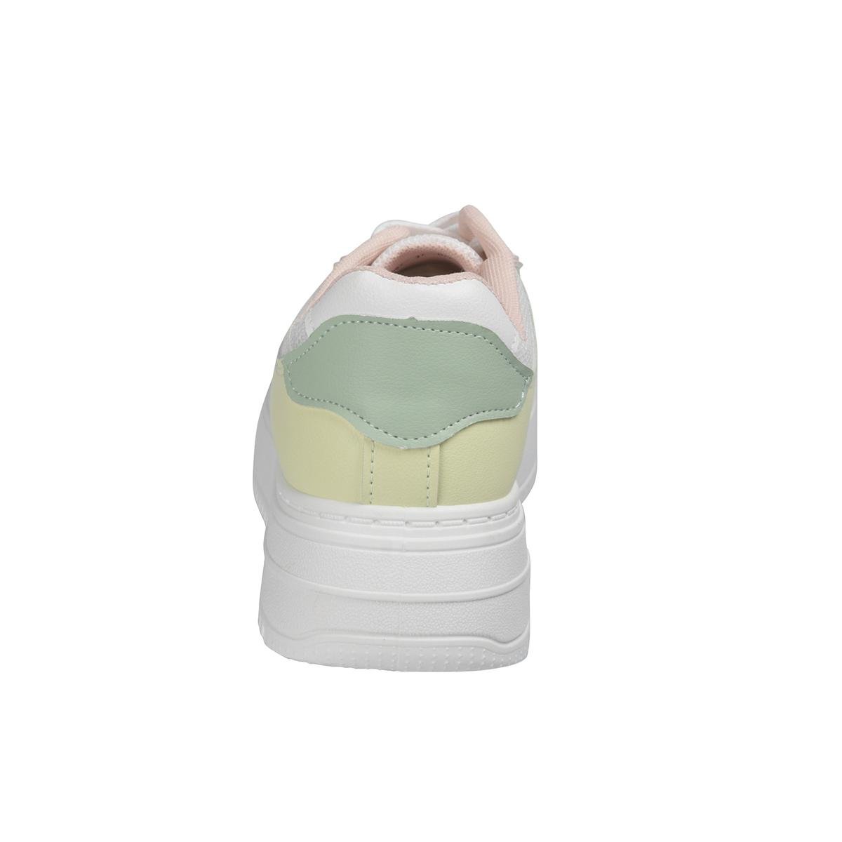 Women’s White Sneakers Stylish Comfortable Streetwear Shoes