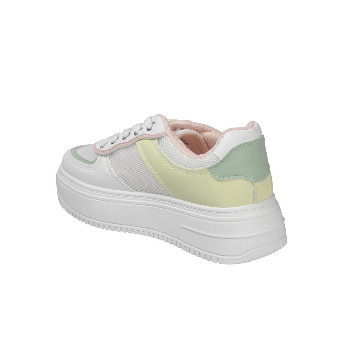 Women’s White Sneakers Stylish Comfortable Streetwear Shoes