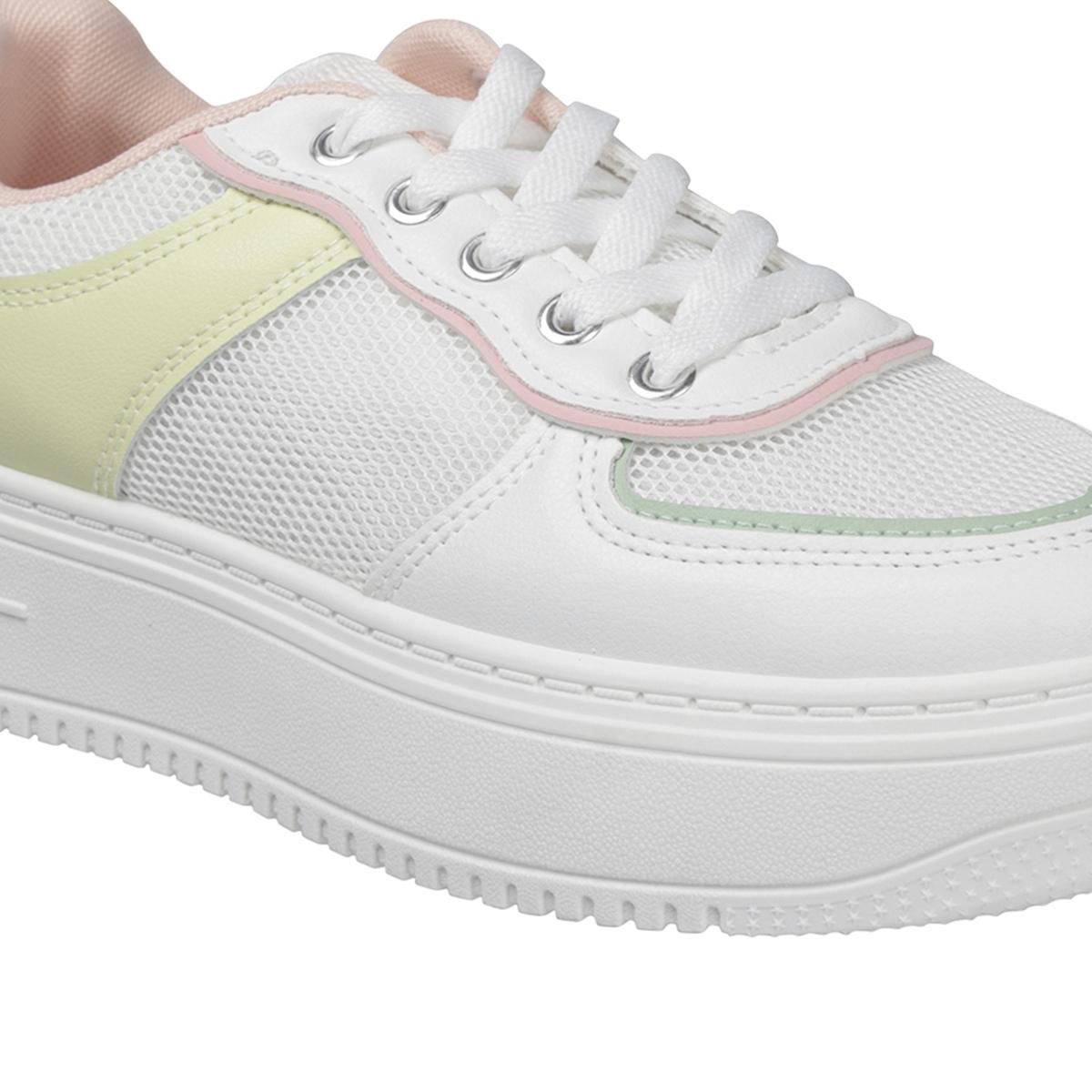 Women’s White Sneakers Stylish Comfortable Streetwear Shoes