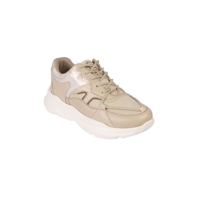 Beige Sneakers for Women Sleek and Trendy Design
