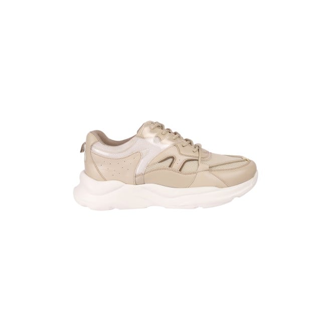 Beige Sneakers for Women Sleek and Trendy Design