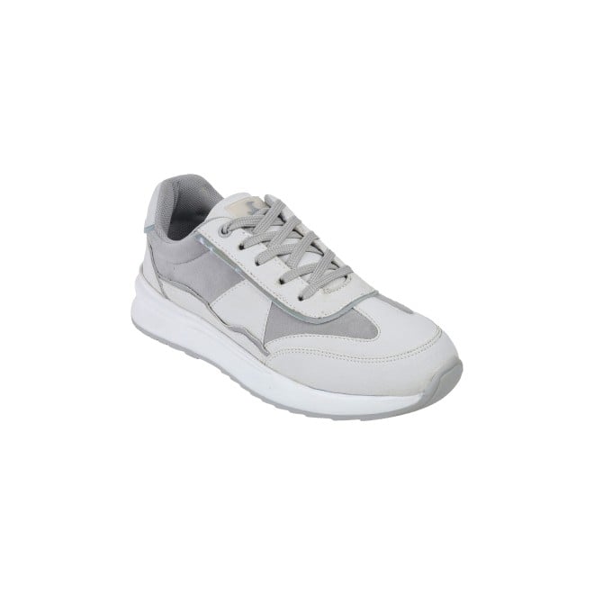 Women’s Grey Comfortable Sports Sneakers Perfect for Running and Walking