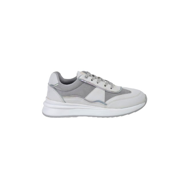 Women’s Grey Comfortable Sports Sneakers Perfect for Running and Walking