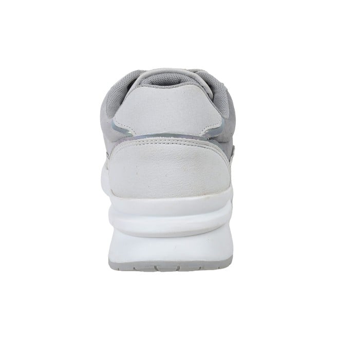Women’s Grey Comfortable Sports Sneakers Perfect for Running and Walking