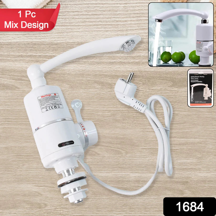 Electric Water Heater Faucet Tap Instant Heating Hot Water Supply for Kitchen and Bathroom Use