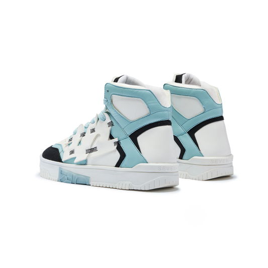 Cloud White High Top Sneakers Stylish Comfortable Casual Everyday Footwear