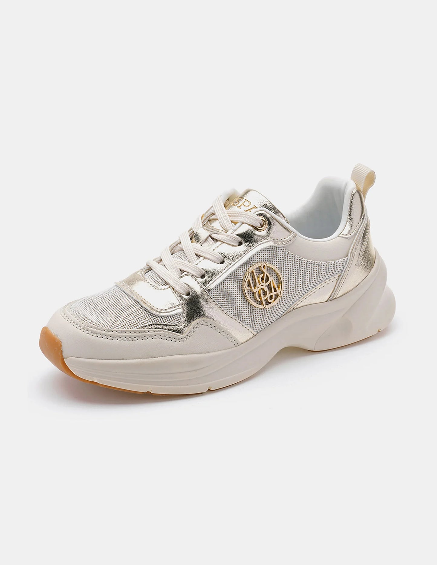 Elegant Women’s Ginevra Sneakers with Round Toe and Breathable Material