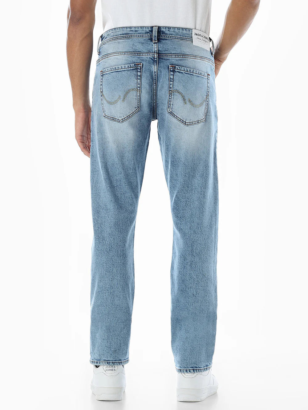 Clark Regular Fit Light Blue Selvedge Denim Jeans