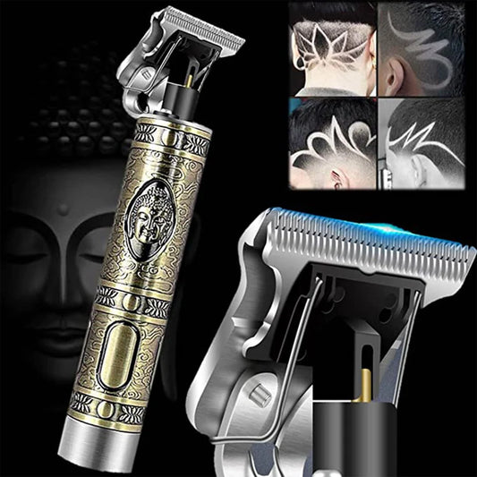 Hair Clipper and Shaver Combo for Men Professional Hair Trimmer with Adjustable Cutting Blades