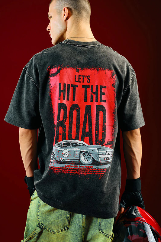 Asphalt Legend Baggy Fit Oversized Tee