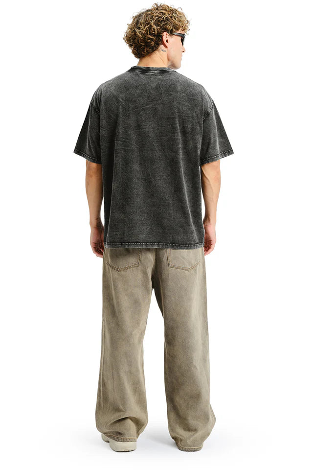 Men’s Travis Scott Faded Loose Fit Oversized T-shirt