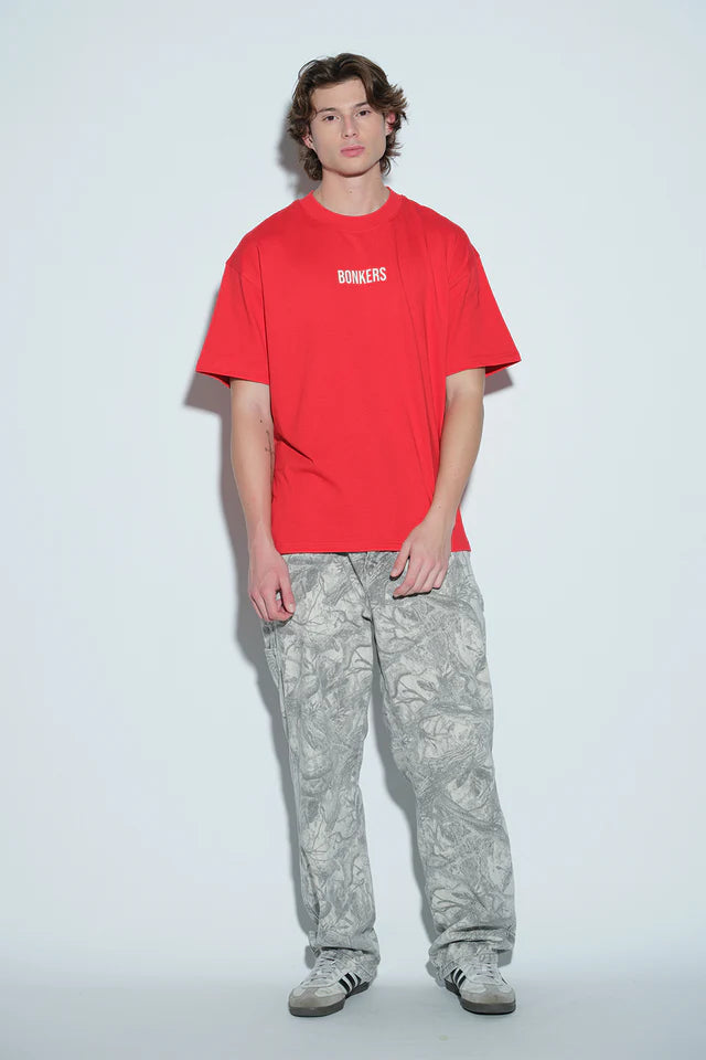 Men’s Fan Behavior Loose Fit Oversized T-shirt