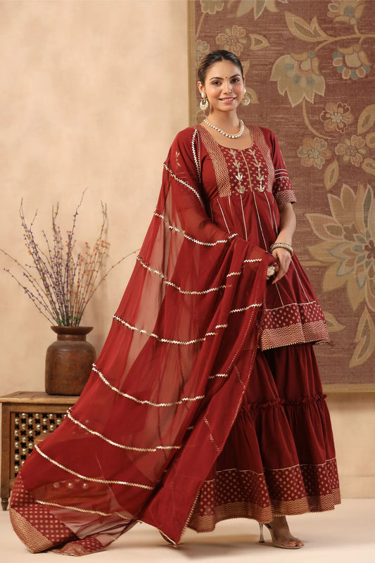 Trendy Radhika Kalidaar Sharara Set for Daily and Festive Wear