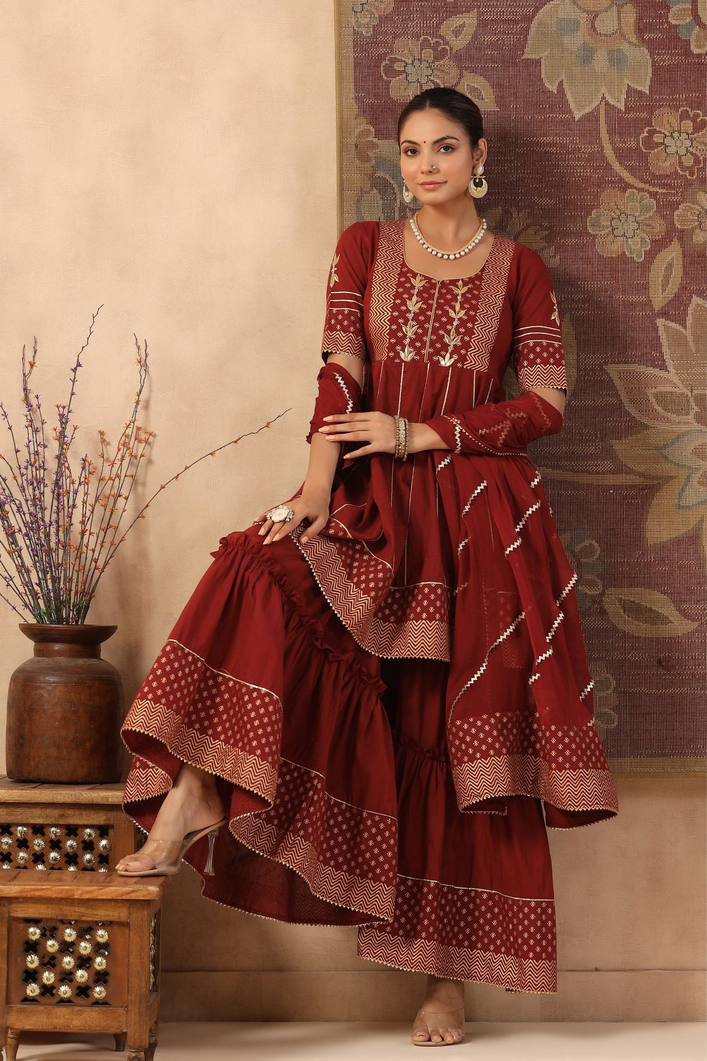 Trendy Radhika Kalidaar Sharara Set for Daily and Festive Wear