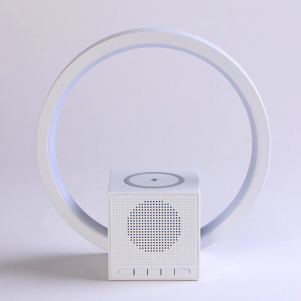 Sophisticated LED Aura Lamp with Charging Function and Speaker Sound