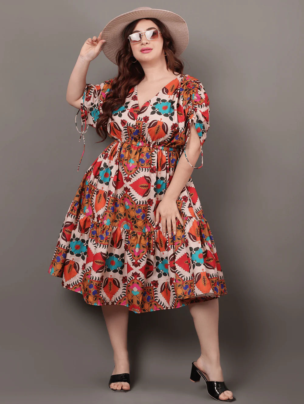 Fashionable Women’s Boho Solstice Dress for Summer and Vacations