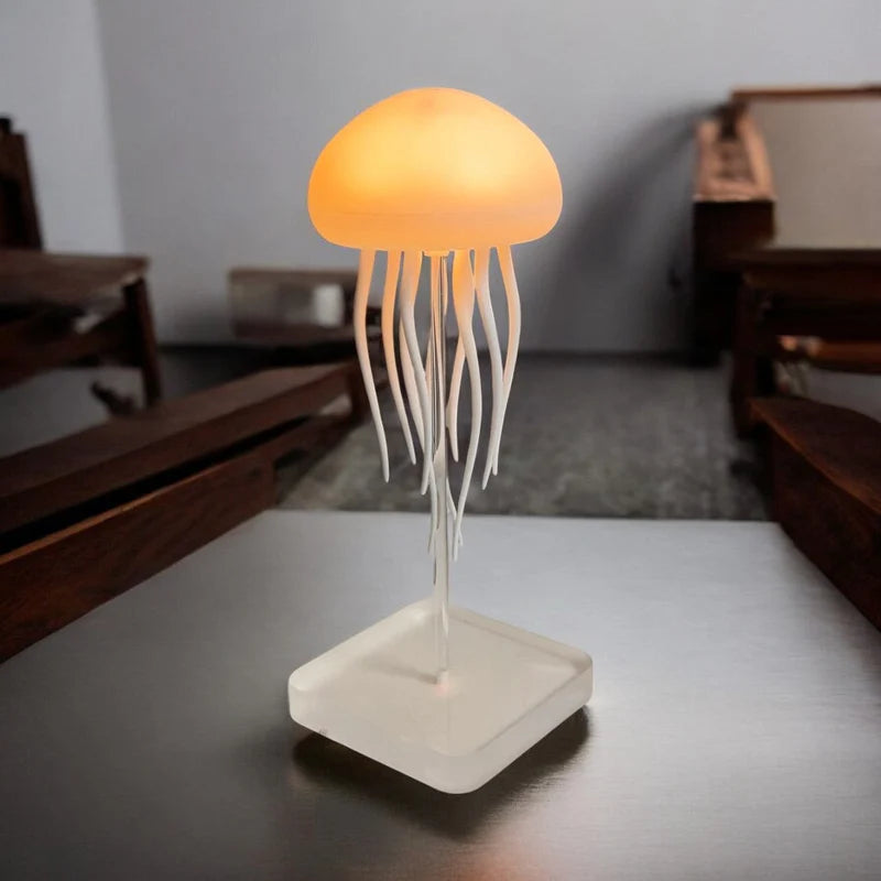 Vibrant Jellyfish LED Lamp with Dancing Legs and Voice Activated Lighting