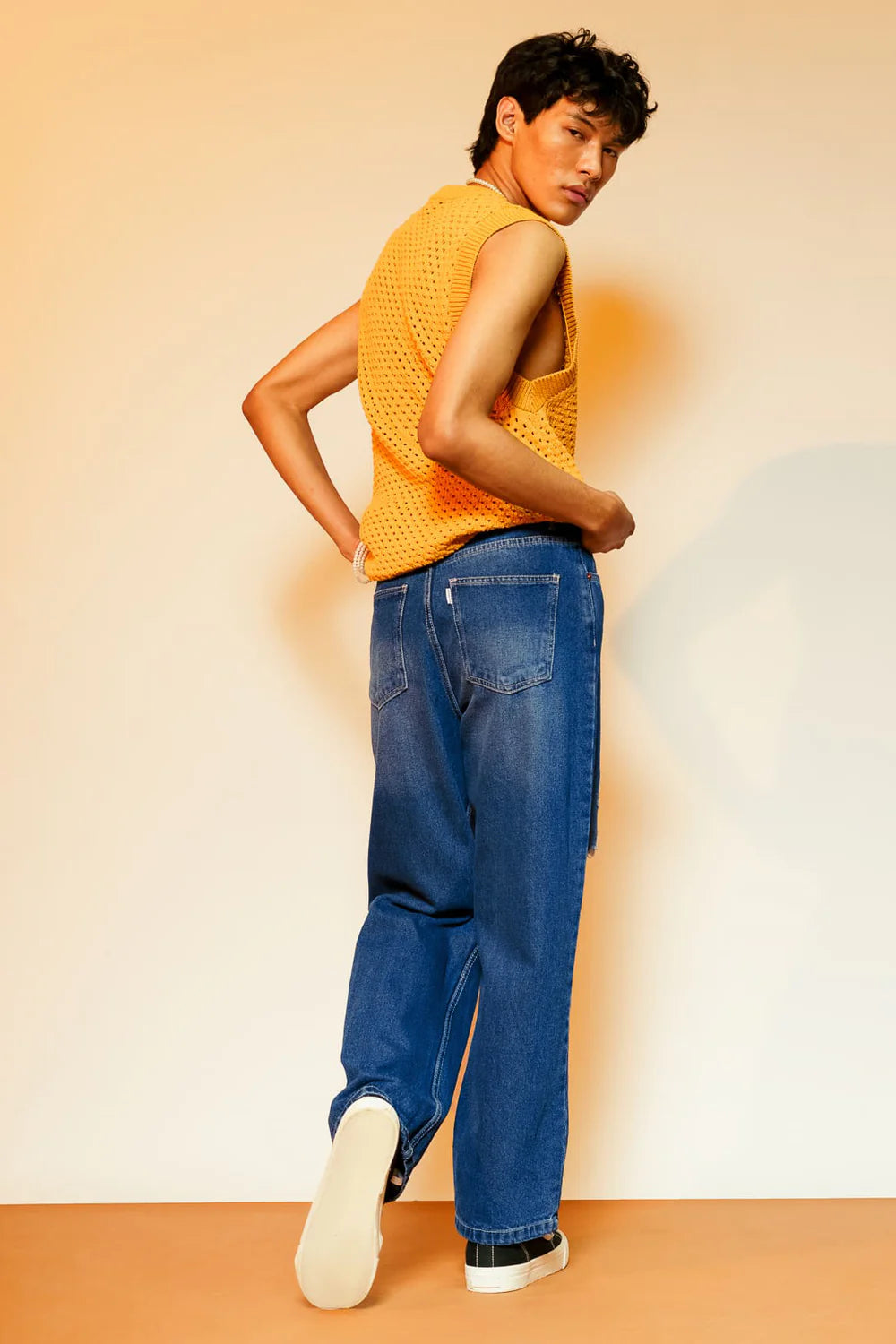 Comfortable Men's Vogue Blue Straight Jeans Perfect for Daily Outfits