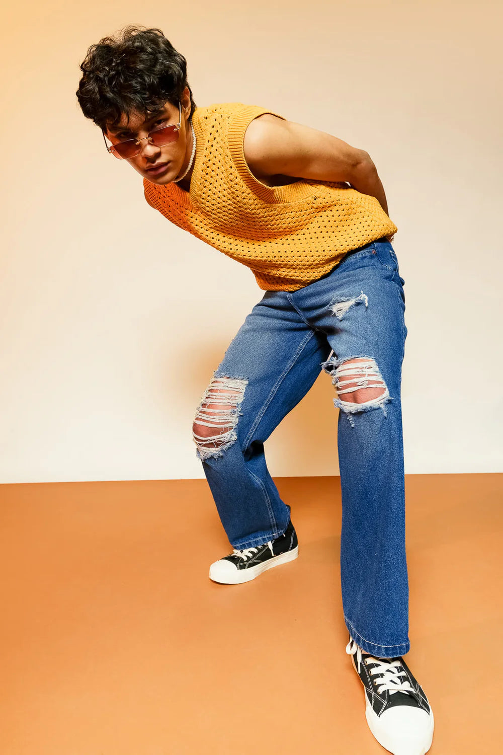 Comfortable Men's Vogue Blue Straight Jeans Perfect for Daily Outfits