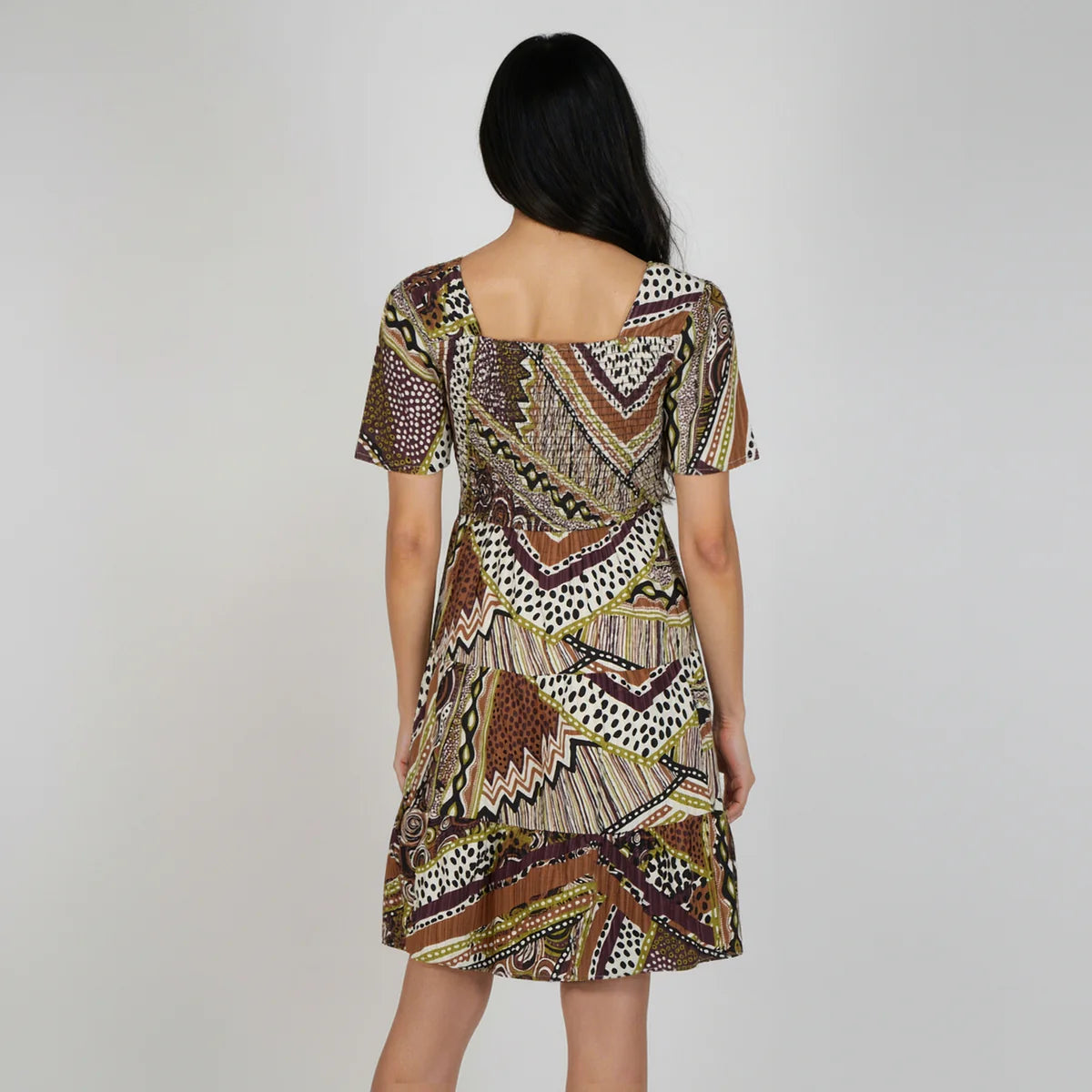 Trendy Women’s Short Tiered Dress for Casual and Party Wear