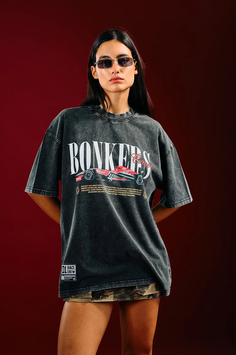 Relaxed Fit Need for Speed Oversized Women's T-Shirt with Versatile Casual Design