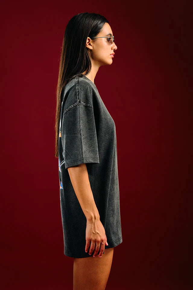 Relaxed Fit Need for Speed Oversized Women's T-Shirt with Versatile Casual Design