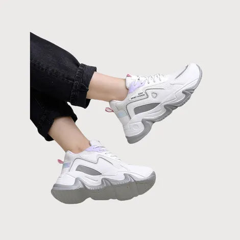 Daily Wear Casual Sports Shoes Sneakers for Women Comfortable and Stylish Footwear