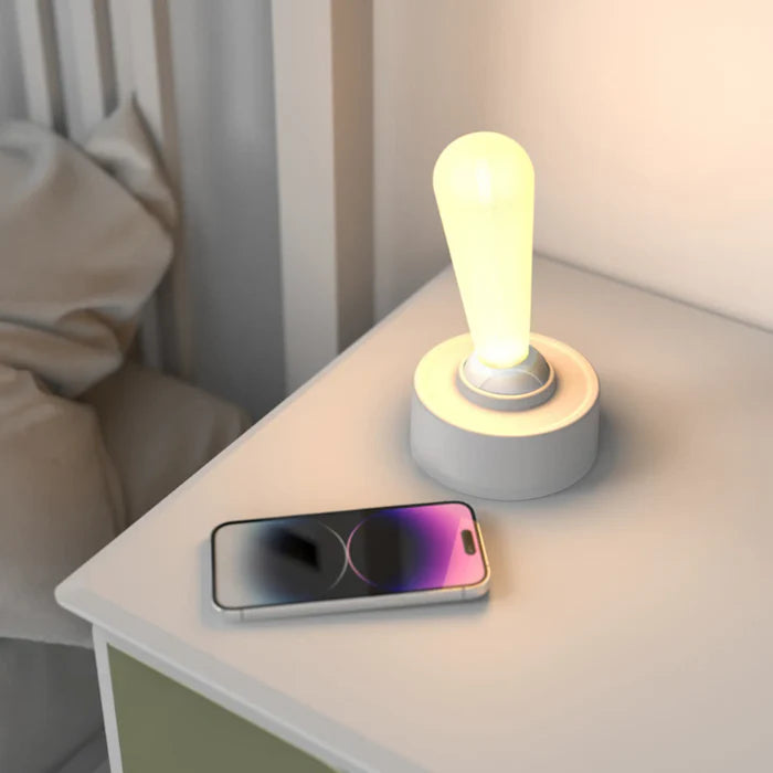 Unique Silicon Lever Lamp with Retro Gaming Joystick Style and Wall Mount