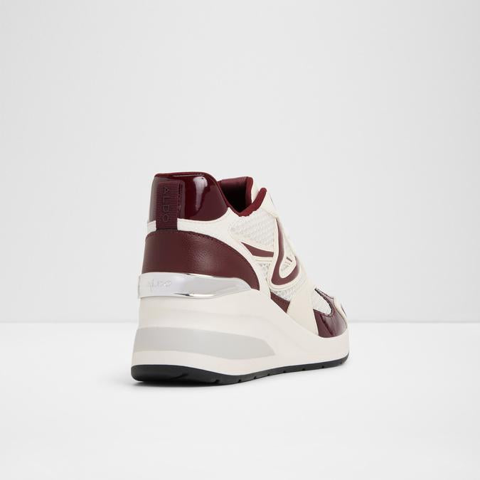 Chic White Wedge Sneakers for Women with Supportive and Comfortable Sole