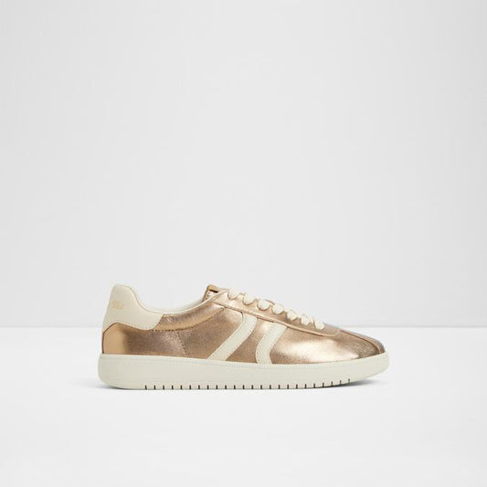 Stylish Gold Athletic Sneakers for Women with Comfortable Everyday Fit